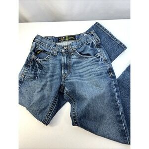 Ariat Men's Straight Jeans in Medium Wash Blue